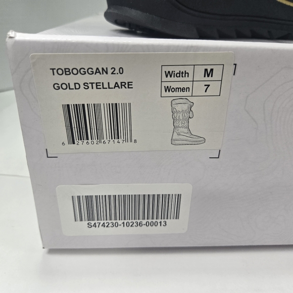 Pajar Toboggan 2.0 Women's Gold Stellare Rain Winter Snow Boots Size 7 - Picture 14 of 15